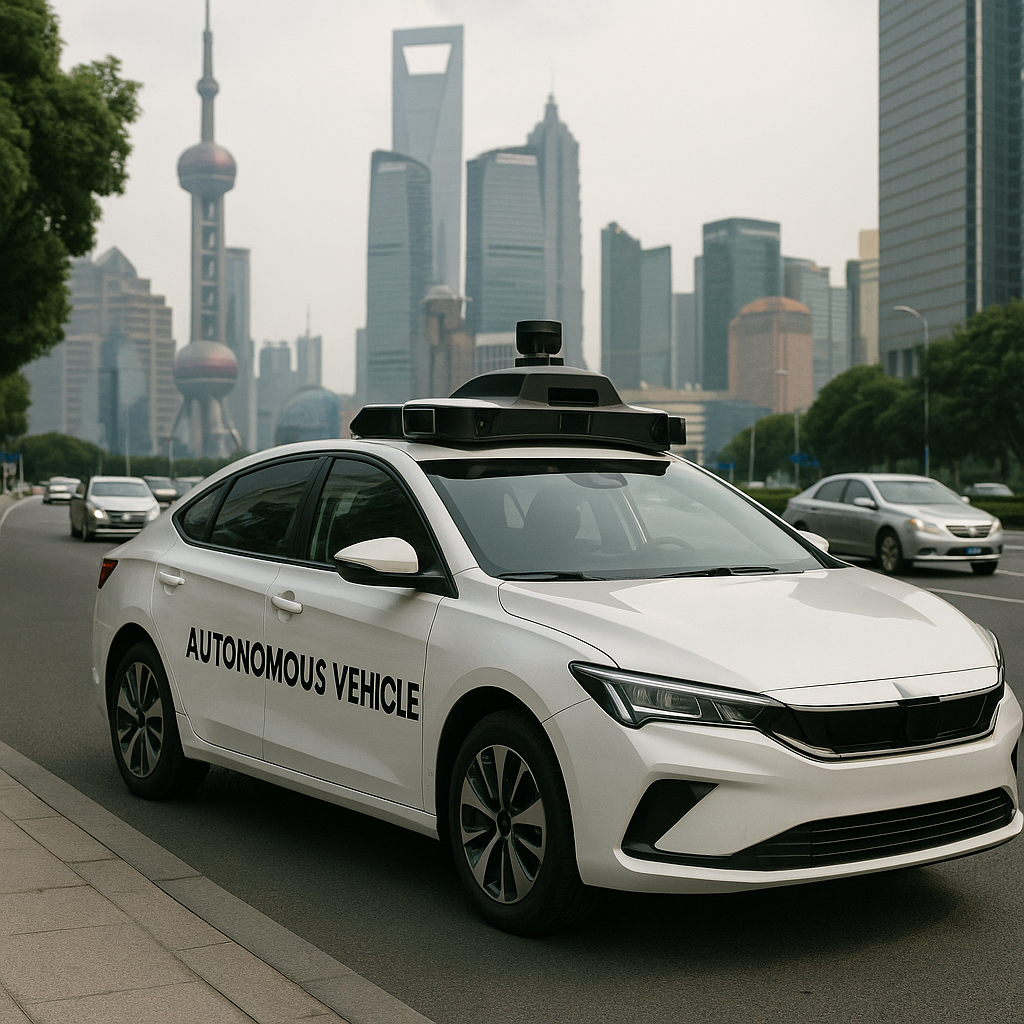 La Chine mise sur 300 000 taxis autonomes d’ici 2030